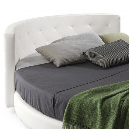 Upholstered Bed curved "Siena"